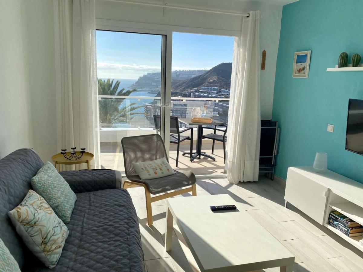 Casa Aita - Refurbished Apartment With Unparalleled Sea View Mogán Exterior foto
